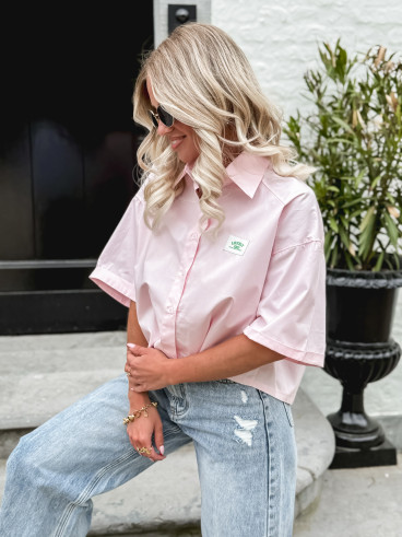 Crop chemise Vanilla - Rose