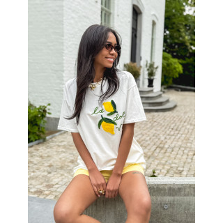 T-shirt Citronnelle - Blanc/Jaune