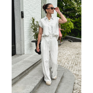 Chemise sans manches Donata - Blanc
