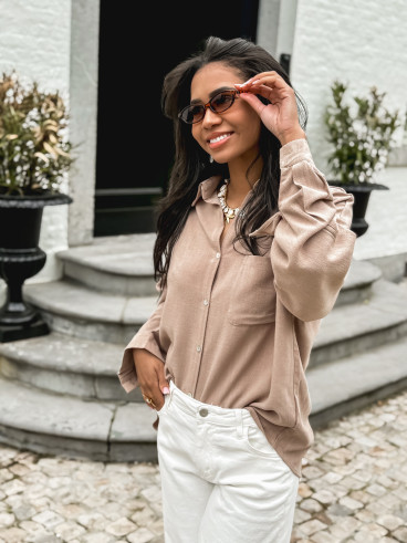 Chemise Oréllia - Taupe