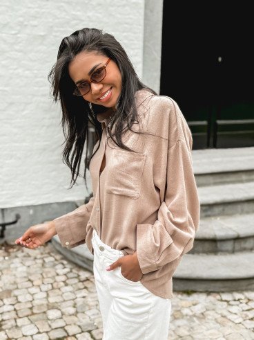 Chemise Oréllia - Taupe