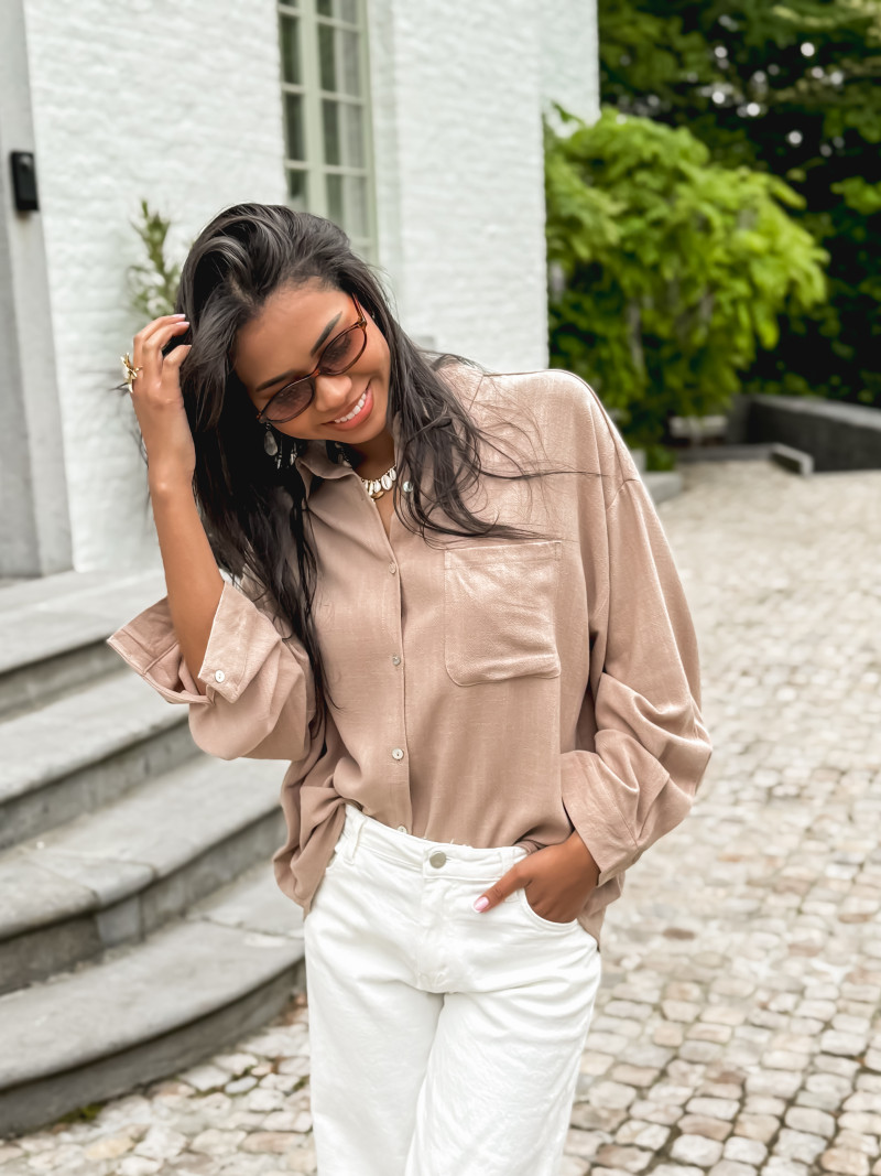 Chemise Oréllia - Taupe