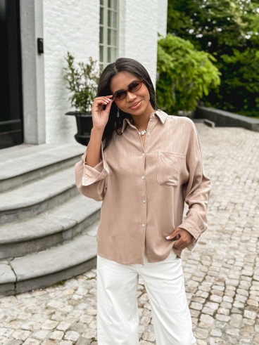Chemise Oréllia - Taupe