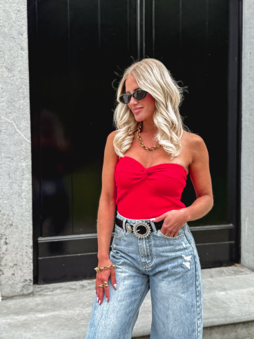 Bustier Paolina - Rouge