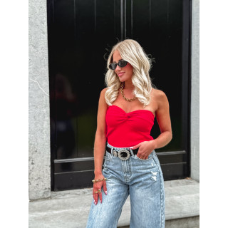 Bustier Paolina - Rouge