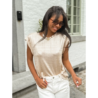 T-shirt Dorothée - Doré