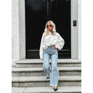 Chemise en lin Oréllia - Blanc
