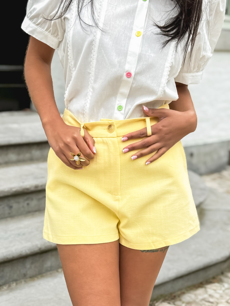 Short Grégoria - Jaune