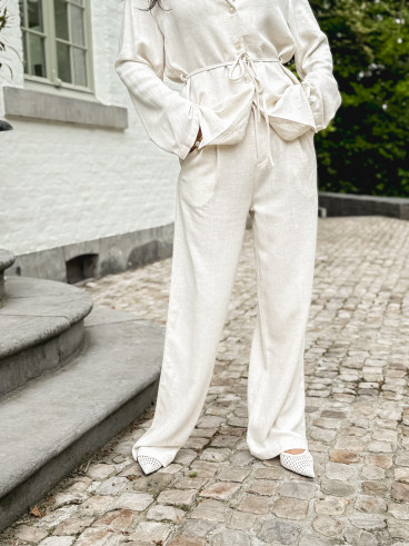 Pantalon Grégoria - Beige