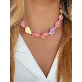 Collier Bavaro - Rose
