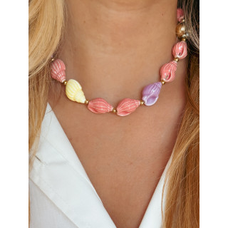 Collier Bavaro - Rose