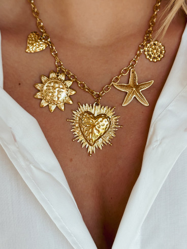 Collier Utopia - Doré