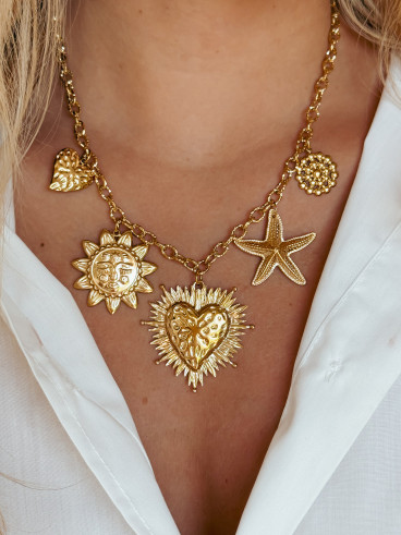 Collier Utopia - Doré