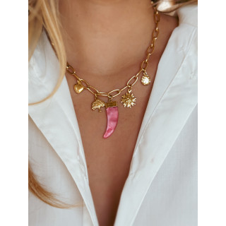 Collier Floride - Rose