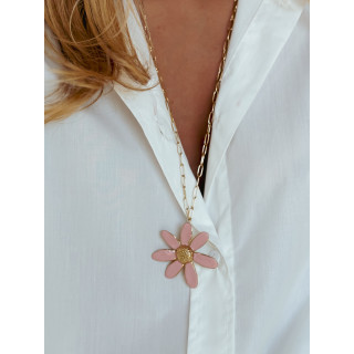 Collier Bloemen - Rose