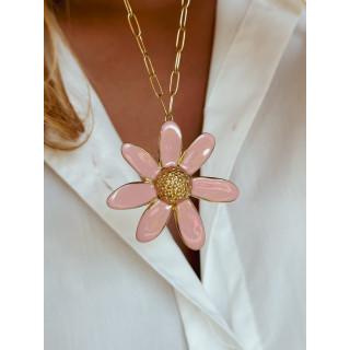 Collier Bloemen - Rose
