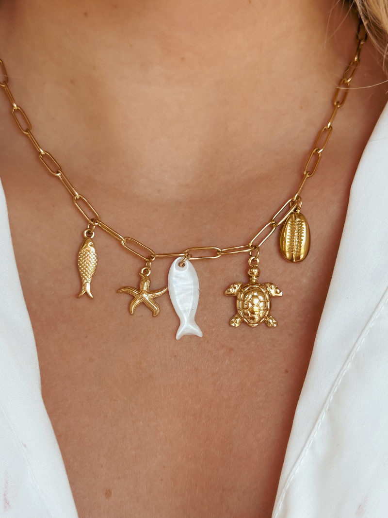 Collier Strand - Doré