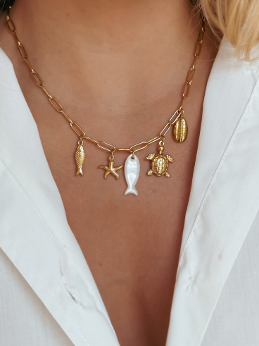 Collier Strand - Doré