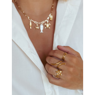 Collier Strand - Doré