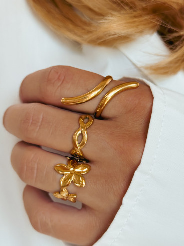 Bague Tricia - Doré