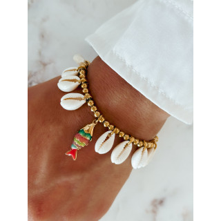 Bracelet Edwige - Doré/Nacré