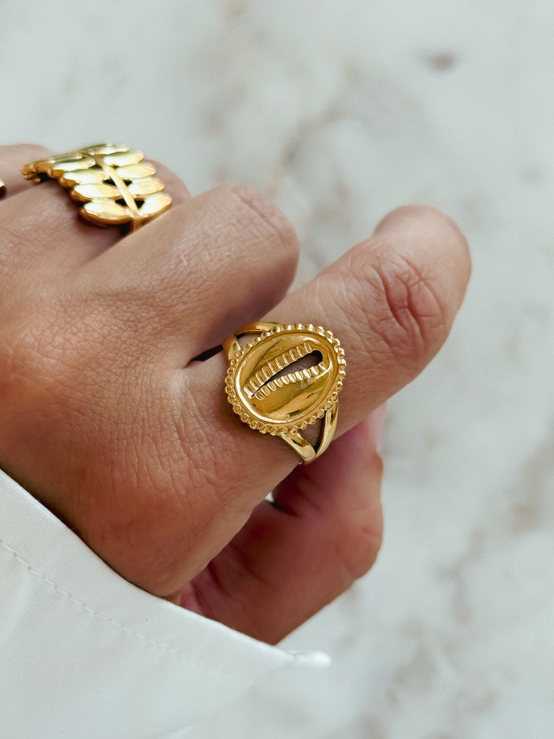 Bague Tisha - Doré