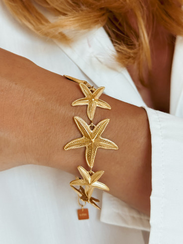 Bracelet Astérie - Doré