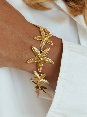 Bracelet Astérie - Doré