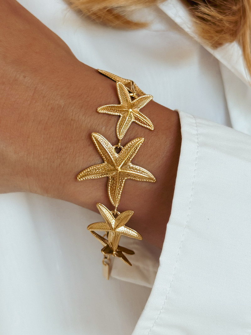 Bracelet Astérie - Doré