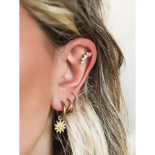 Boucles d'oreilles Sole - Doré