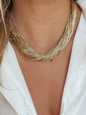 Collier Meriem - Doré