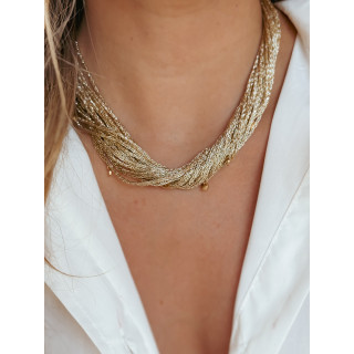 Collier Meriem - Doré