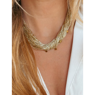 Collier Meriem - Doré