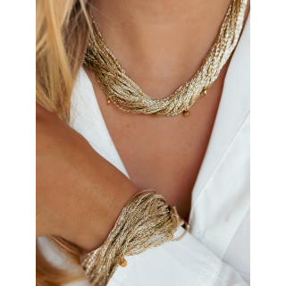 Collier Meriem - Doré