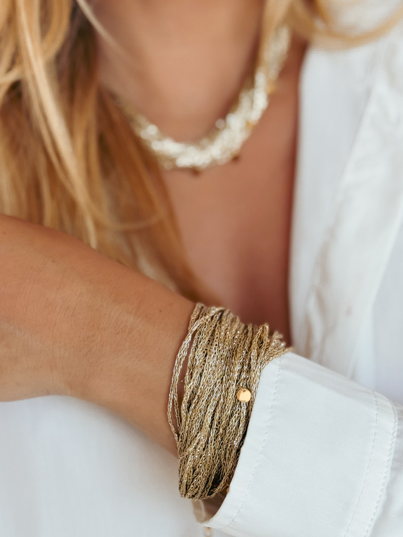Bracelet Meriem - Doré