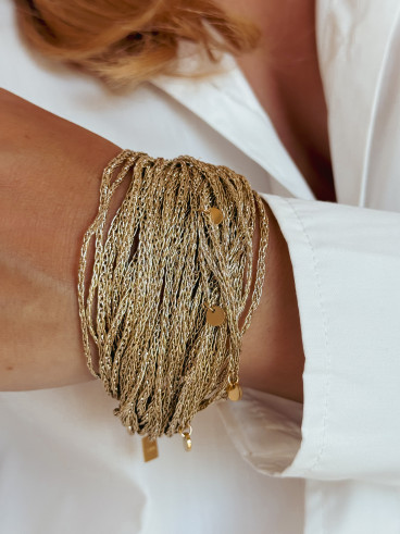 Bracelet Meriem - Doré