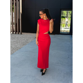 Robe longue Alaya - Rouge
