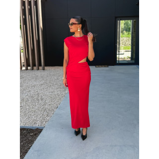 Robe longue Alaya - Rouge