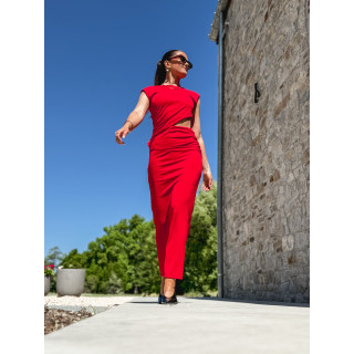 Robe longue Alaya - Rouge