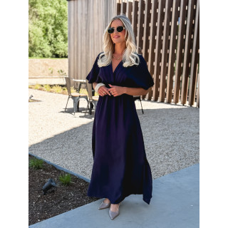 Robe longue Paulia - Bleu marine