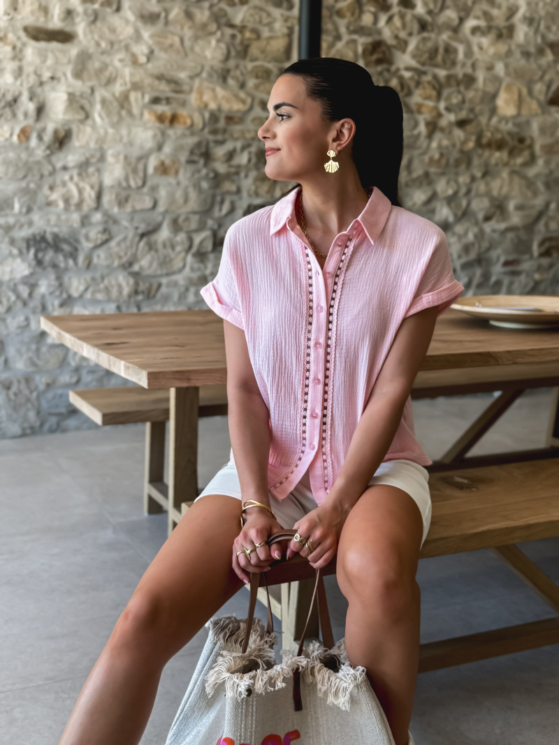 Chemise Elodia - Rose