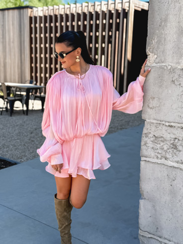 Combinaison short Zolie - Rose