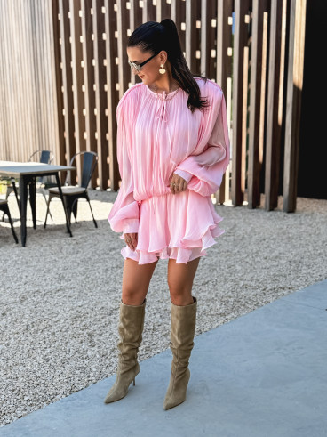 Combinaison short Zolie - Rose