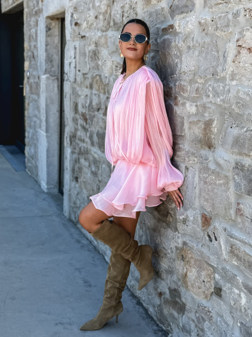 Combinaison short Zolie - Rose