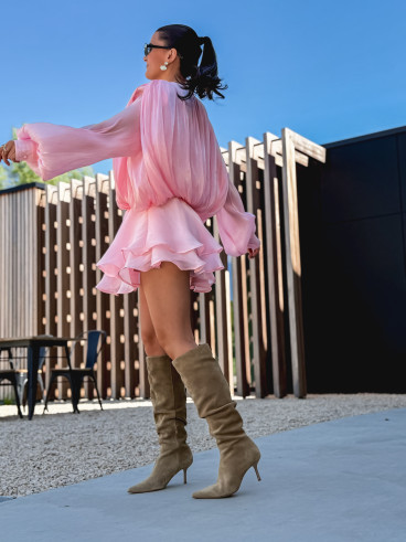 Combinaison short Zolie - Rose