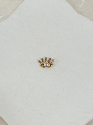 Broche Oculus - Doré