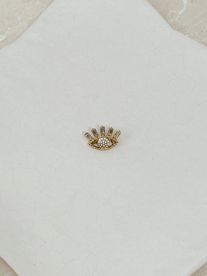 Broche Oculus - Doré