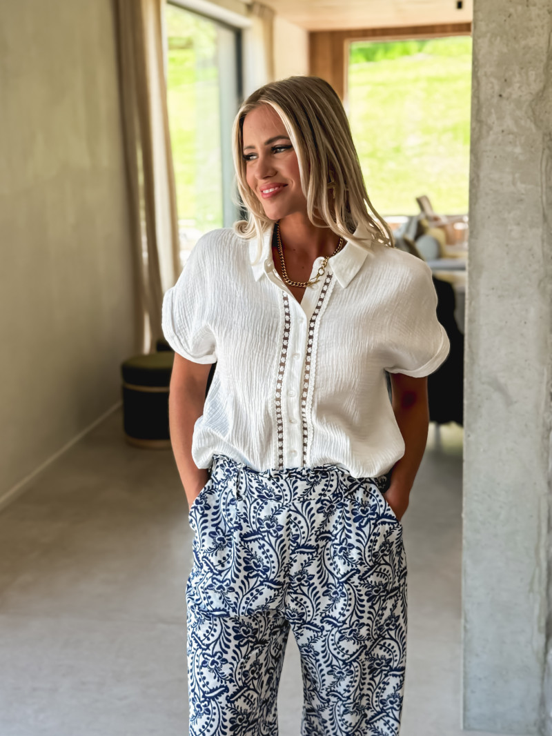 Chemise Elodia - Blanc