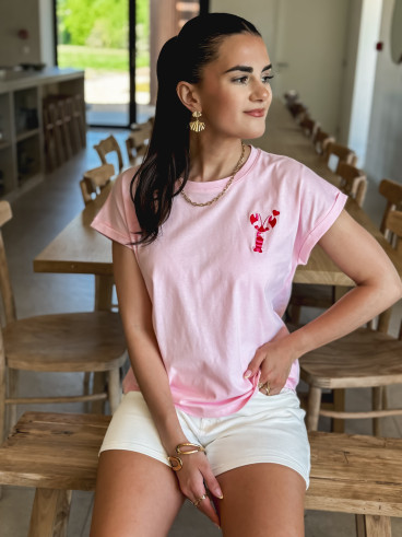 T-shirt Serine - Rose