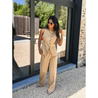 Gilet/Veste sans manches Maïssane - Taupe